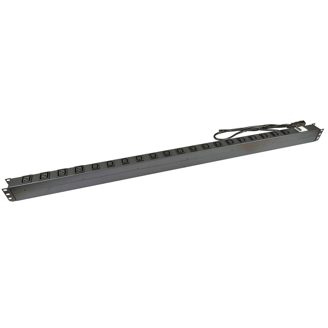 PowerShield Vertical PDU with IEC C20 Input, 16 x C13 outlets, 4 x C19, provides reliable power distribution for vertical installations PowerShield Vertical PDU with IEC C20 Input, 16 x C13 outlets, 4 x C19, provides reliable power distribution for vertical installations